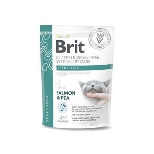 Brit Veterinary Diets GF cat Sterilised 400 g